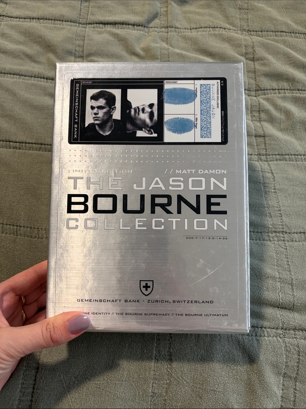 The Jason Bourne Collection - Silver Collector's Box
